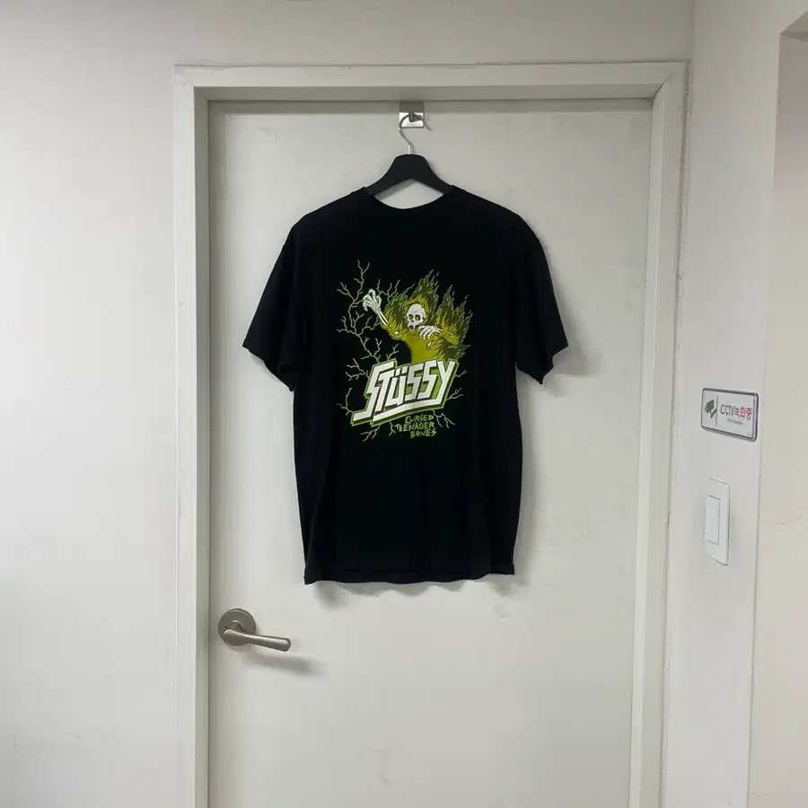 스투시 반팔 티셔츠 블랙 M