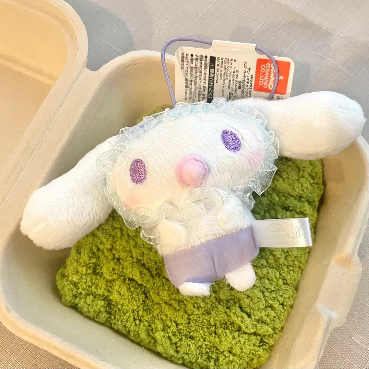 산리오 베이비 기저귀 시나모롤 마스코트 인형