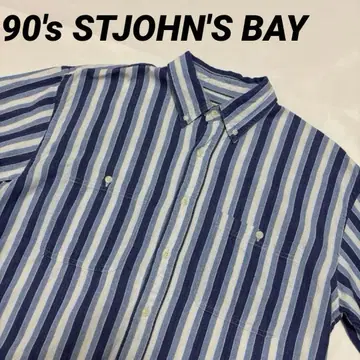 90's STJOHN'S BAY 스트랩 반팔 셔츠
