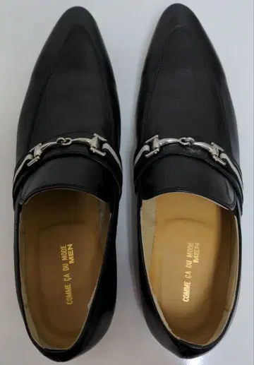 꼼사데모드 남성 가죽 신발 블랙 25cm 미사용 새상품