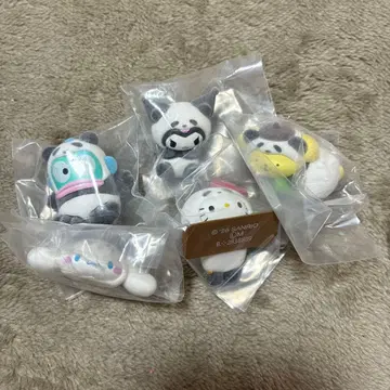 산리오 캐릭터즈 판다코 피규어 전 5종 컴프