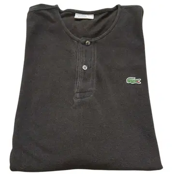 라코스테 x Nonnative 헨리넥 피케 셔츠 일본제 블랙 XL