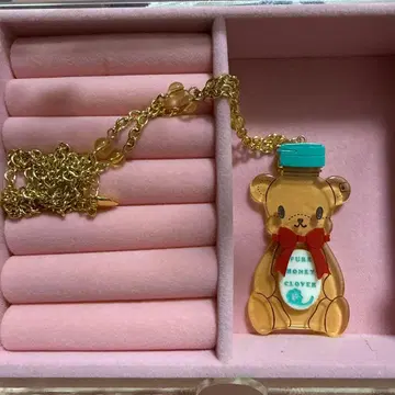 honey cake 곰돌이 목걸이