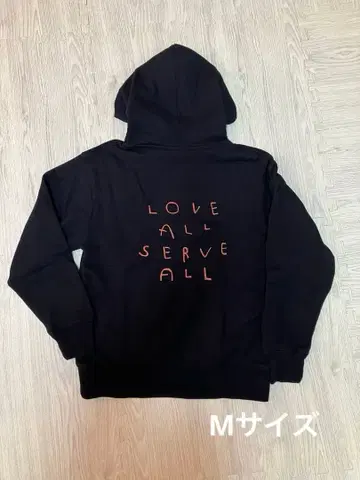 후지이 카제 LASA 후드티 블랙
