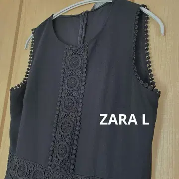 ZARA 슬리브리스 원피스 큐롯 L 사이즈 새상품급