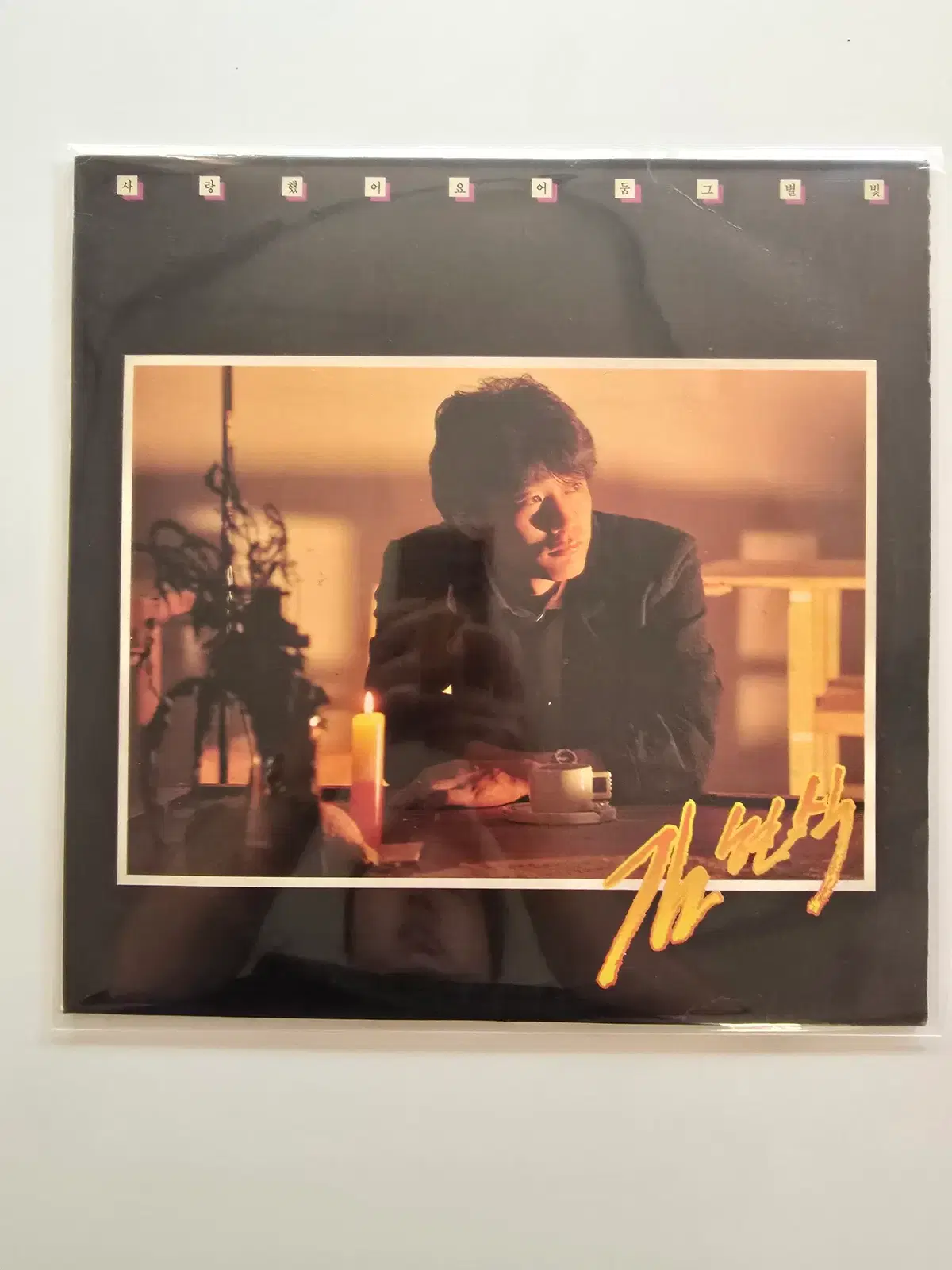 김현식 LP / 2집 / 사랑했어요/ EX+ 잔기스 있음