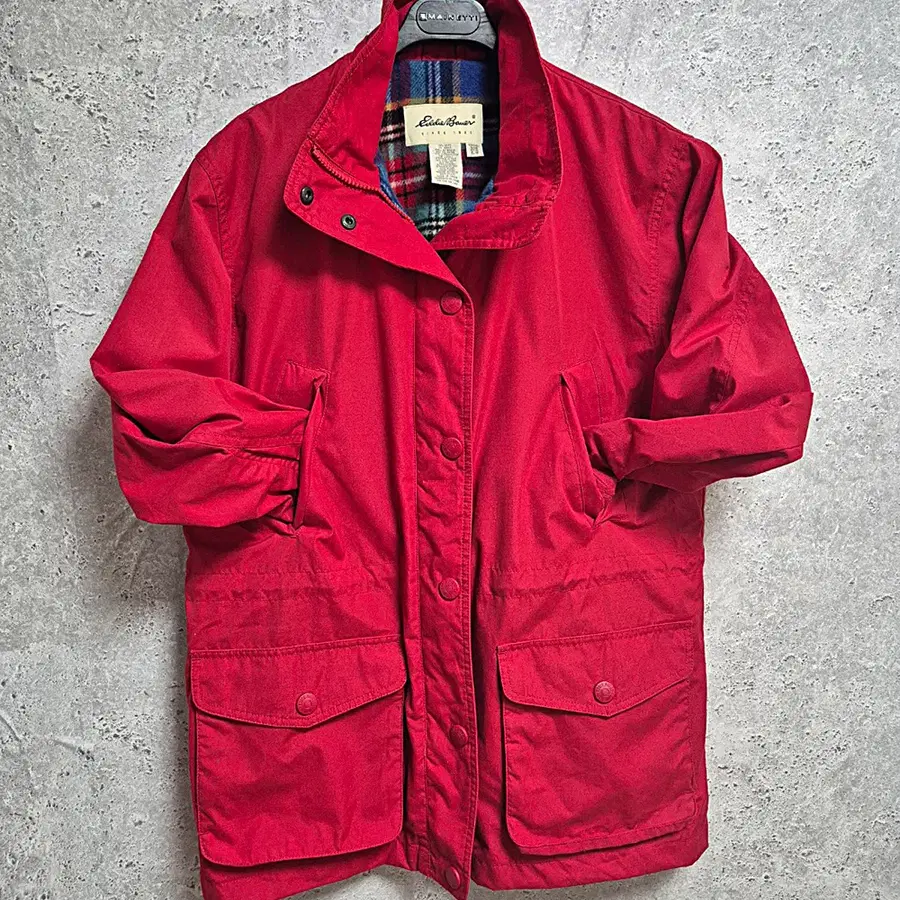 Eddie Bauer Red Plaid Jacket