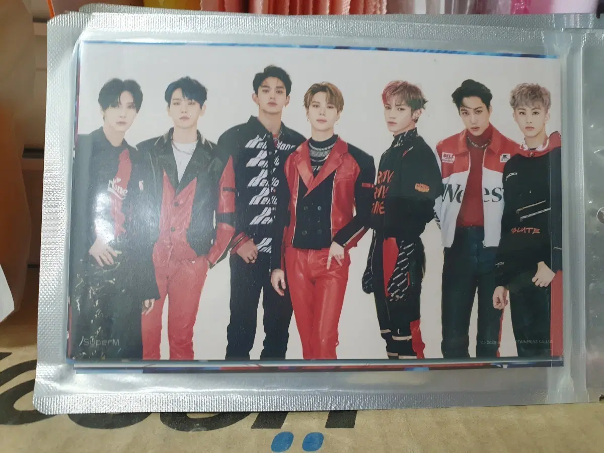 샤이니 엑소 엔시티 슈퍼엠 인화 사진 전멤버