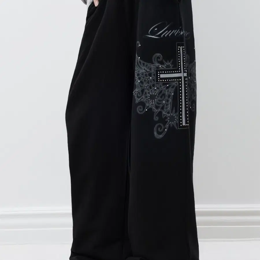 RL CROSS COLORSTONE TRAINING PANTS(BLACK)