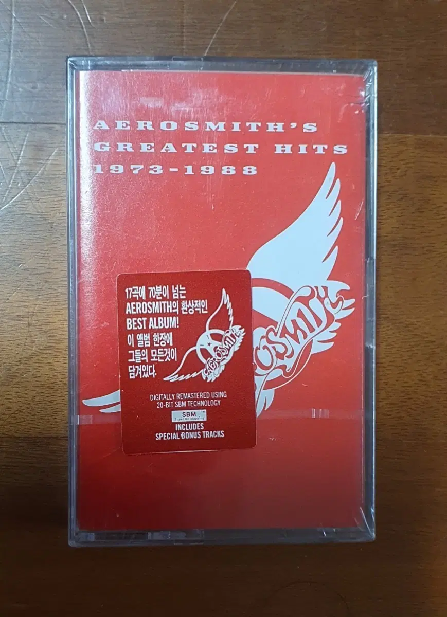 미개봉.에어로스미스 GREATEST HITS 1973-1988DreamOn 카세트테이프