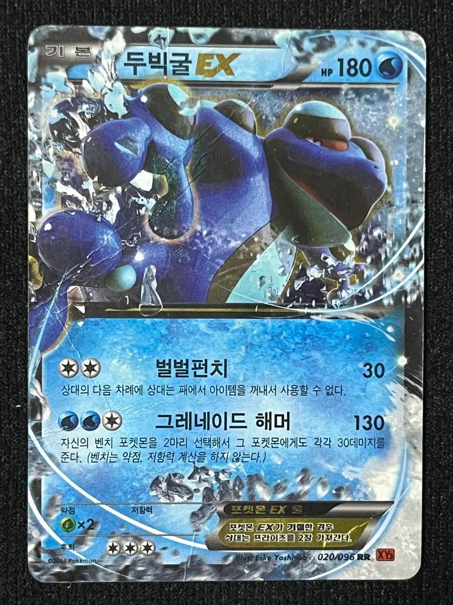 포켓몬카드 두빅굴EX RR (XY3)-2014-