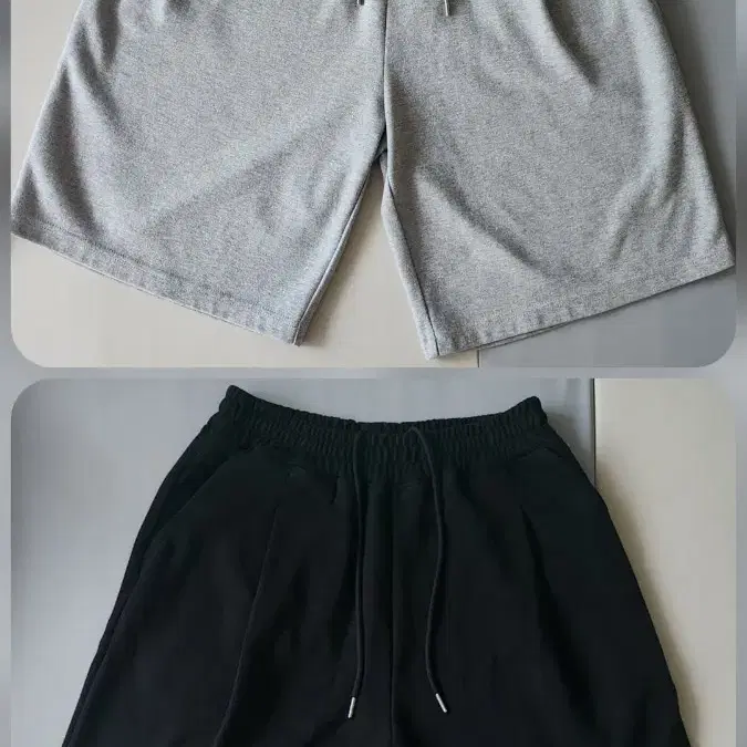 브렌슨 원턱 와이드 반바지 2벌