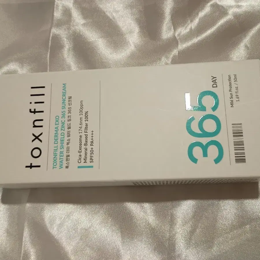 톡스앤필 365 선크림 워터 쉴드 징크 50ml