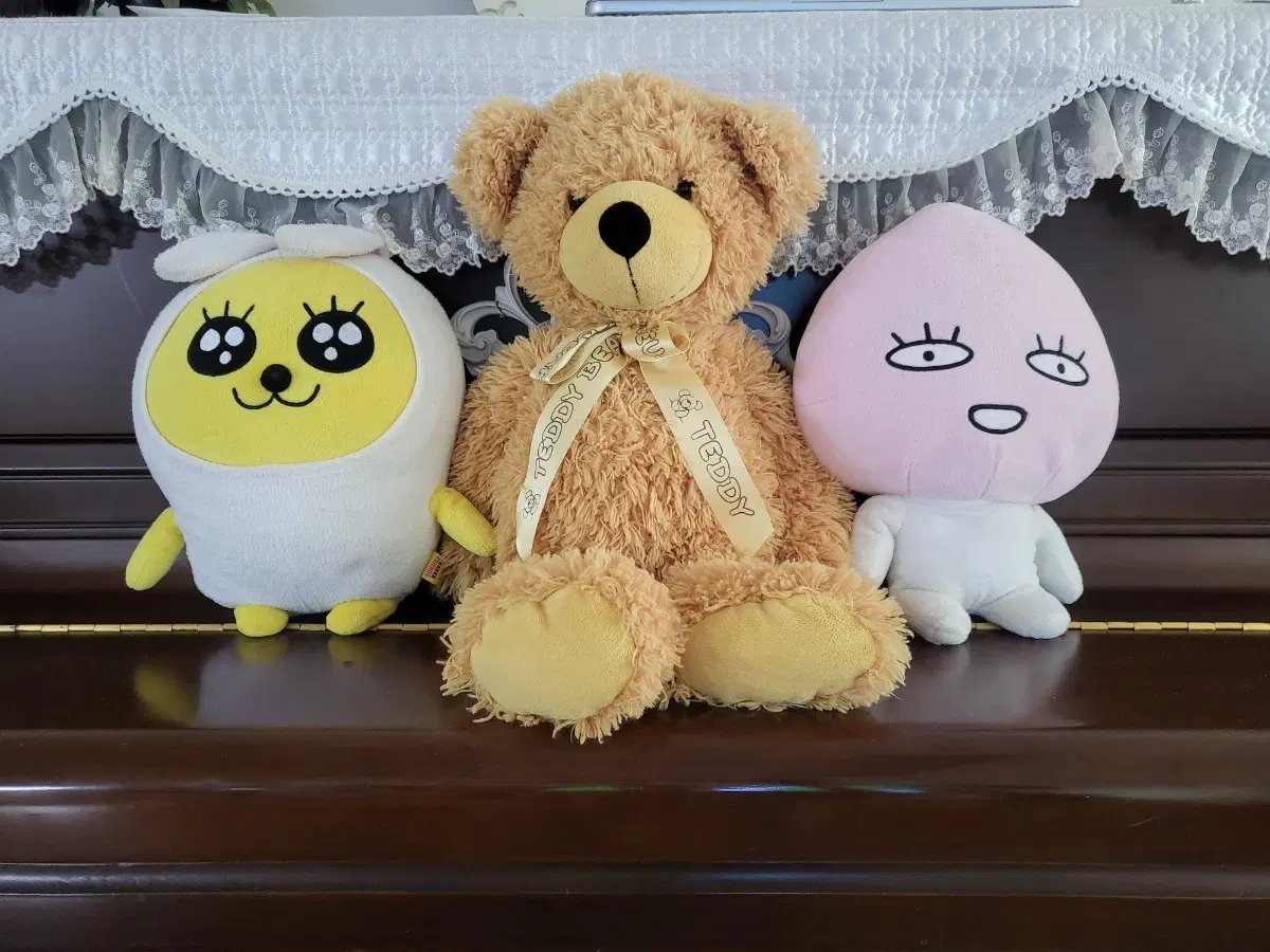 곰돌이 인형 3종 세트 곰돌이