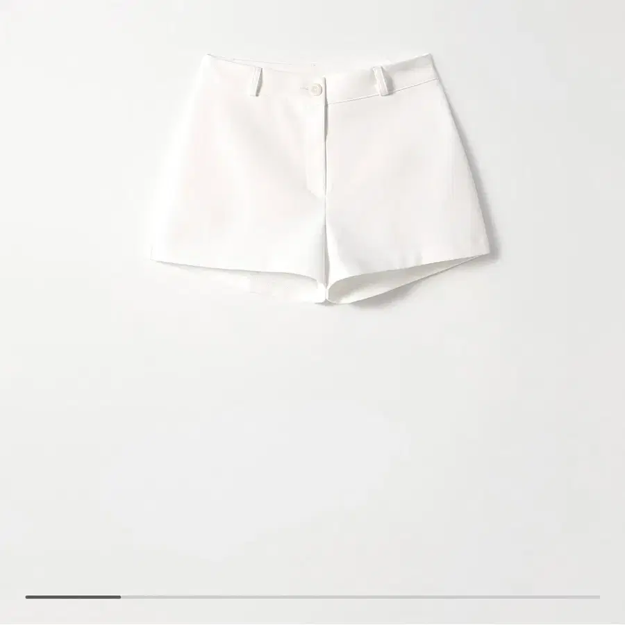 (택O/새상품)르베인 마이크로 쇼츠 화이트