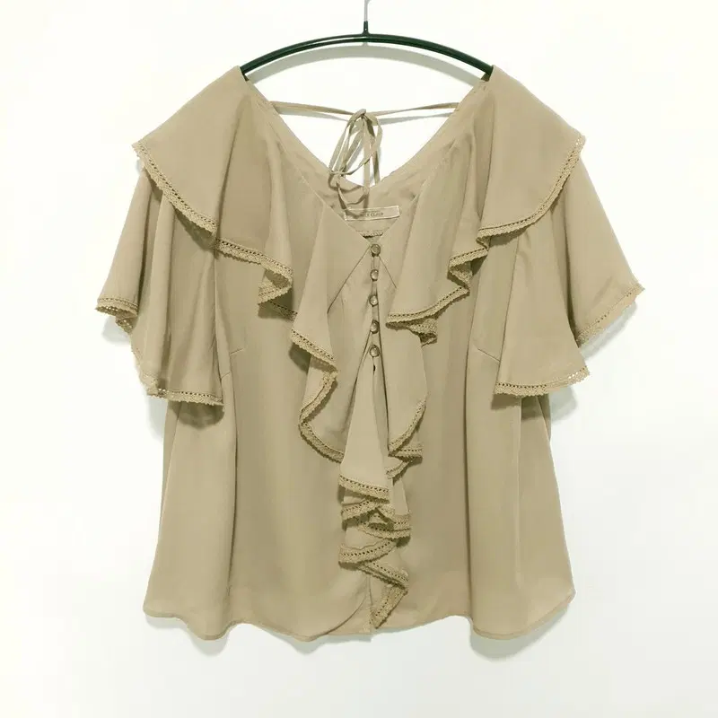 JPN 러플 블라우스 F_S1899