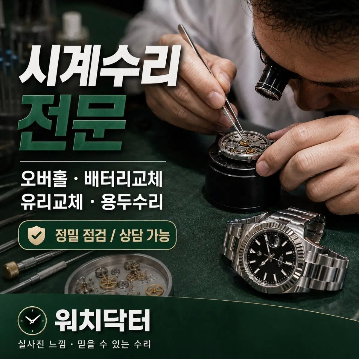 시계수리 전문 워치닥터