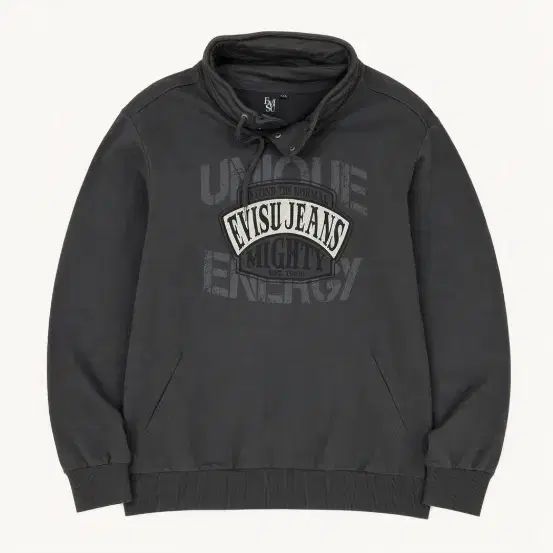 EVISUJEANS 그레이 후드티 XXL