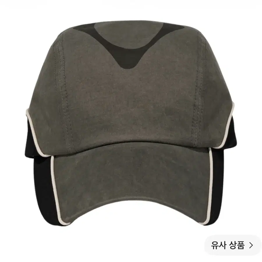 미스치프 롬버스 코튼 캠프 캡 카키 블랙