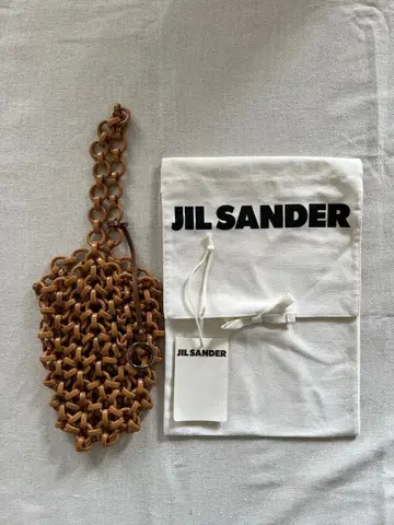 JIL SANDER LINK 링크백 파스텔 브라운 사용 횟수 적음