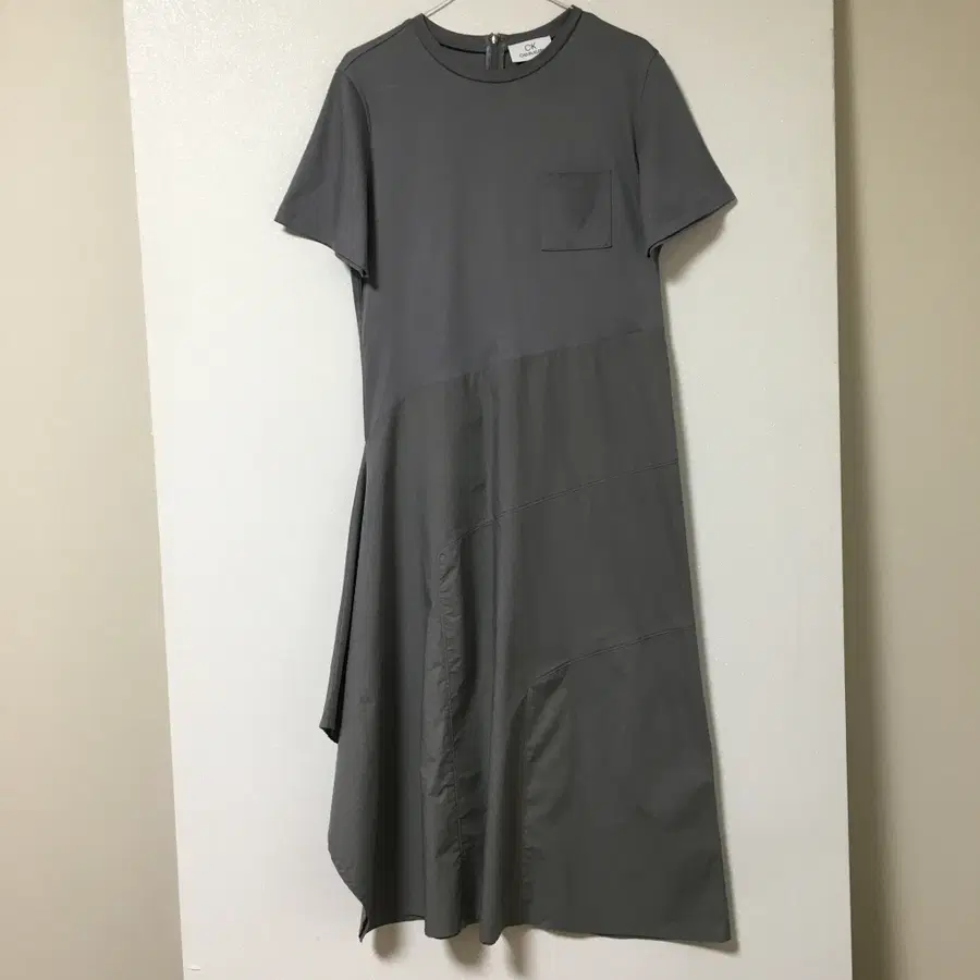 한섬 캘빈클라인 언발란스 원피스 38