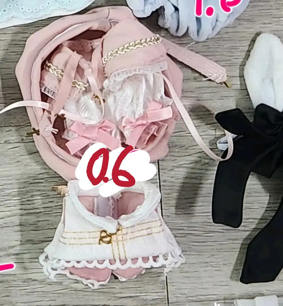 10cm 성가대옷 솜인형옷