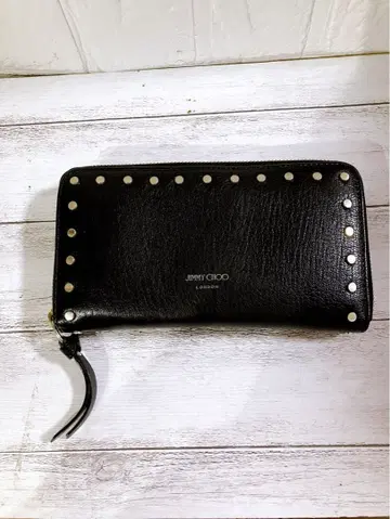 JIMMY CHOO 블랙 장지갑