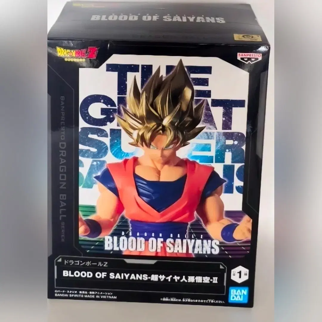 [미개봉]드래곤볼Z BLOOD OF SAIYANS 초사이어인 손오공 II 피규어 미개봉