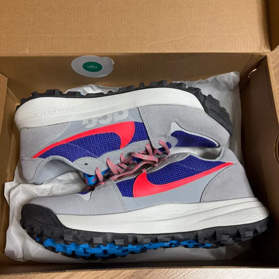나이키 ACG 로우케이트 그레이 블루 오렌지 DM8019-001