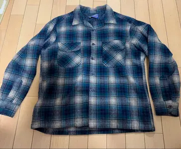 70s PENDLETON 보드 셔츠 울 셔츠