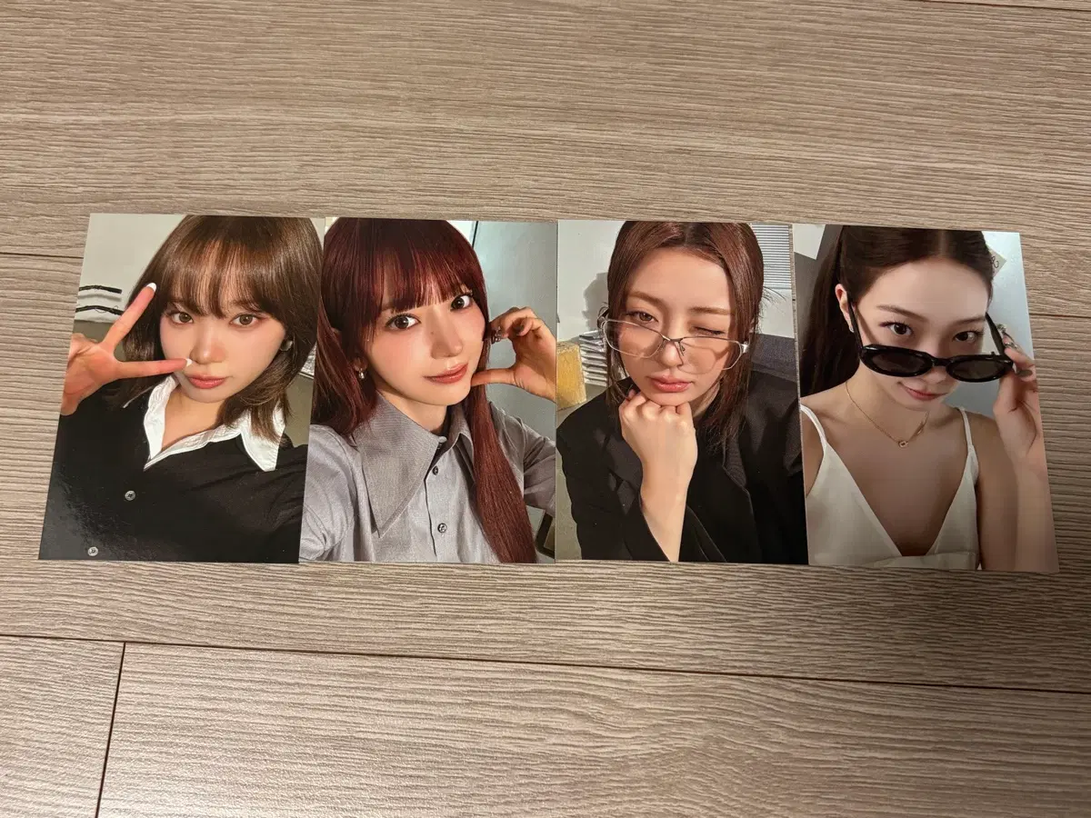 르세라핌 시그 시즌그리팅 위버스 특전 포카