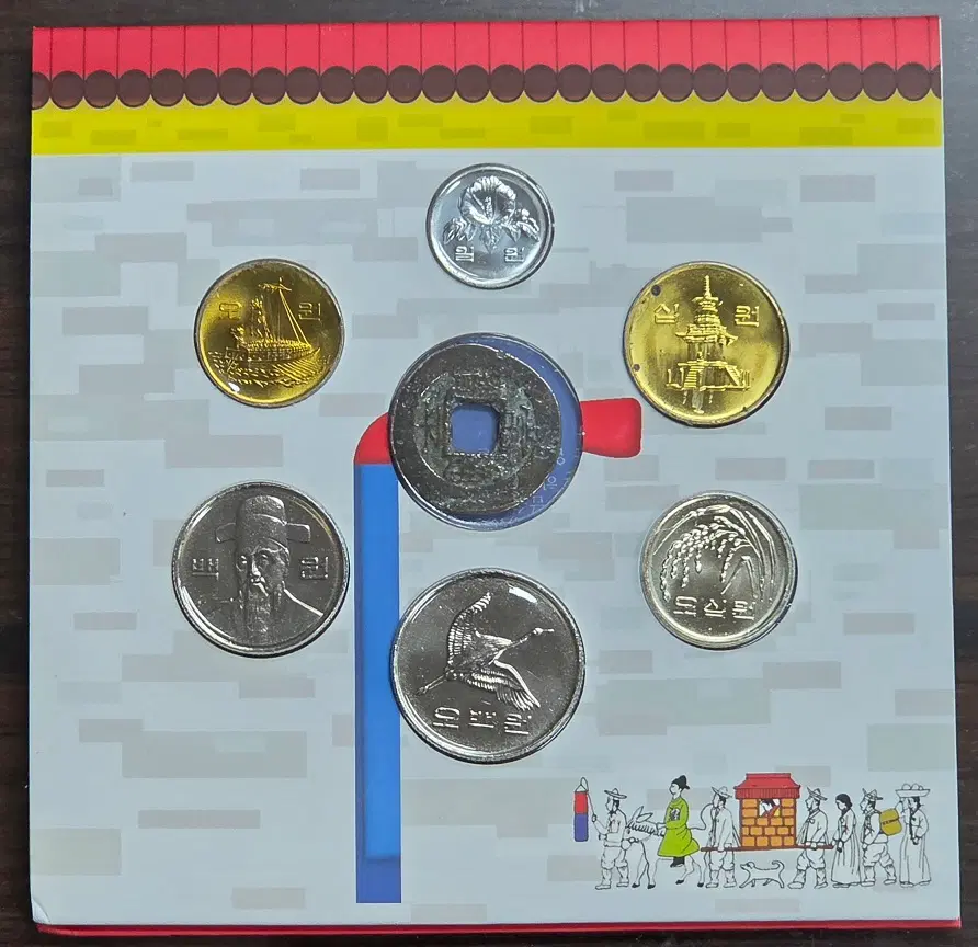 한국의주화 2002년 시집가는날(상평통보) 민트세트