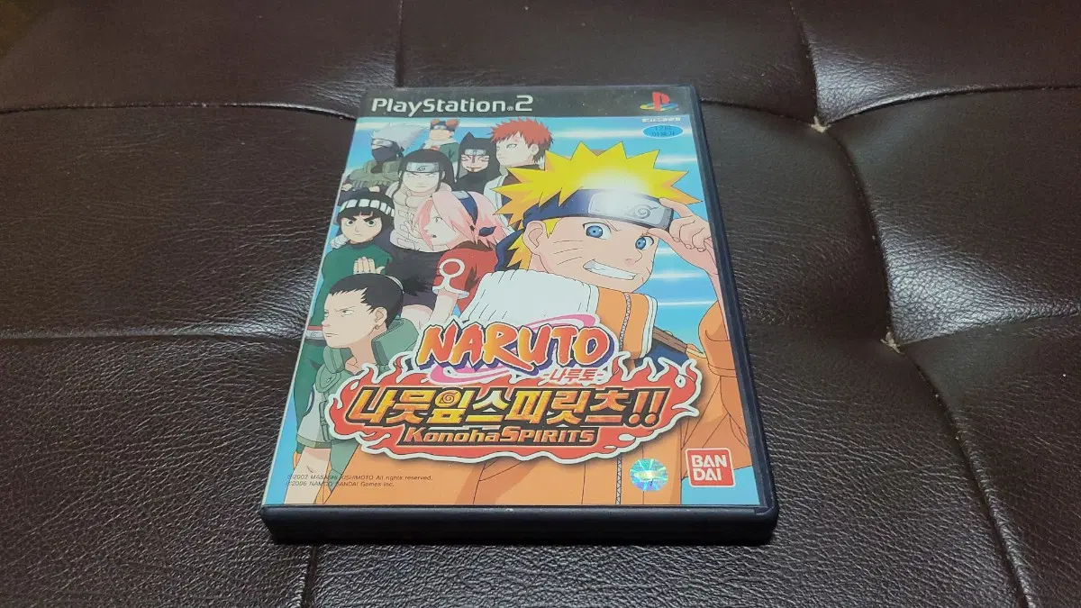 PS2 나루토 나뭇잎 스피릿츠