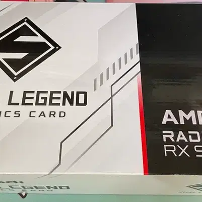 ASRock 라데온 RX 9070XT 스틸레전드 그래픽카드 신품급