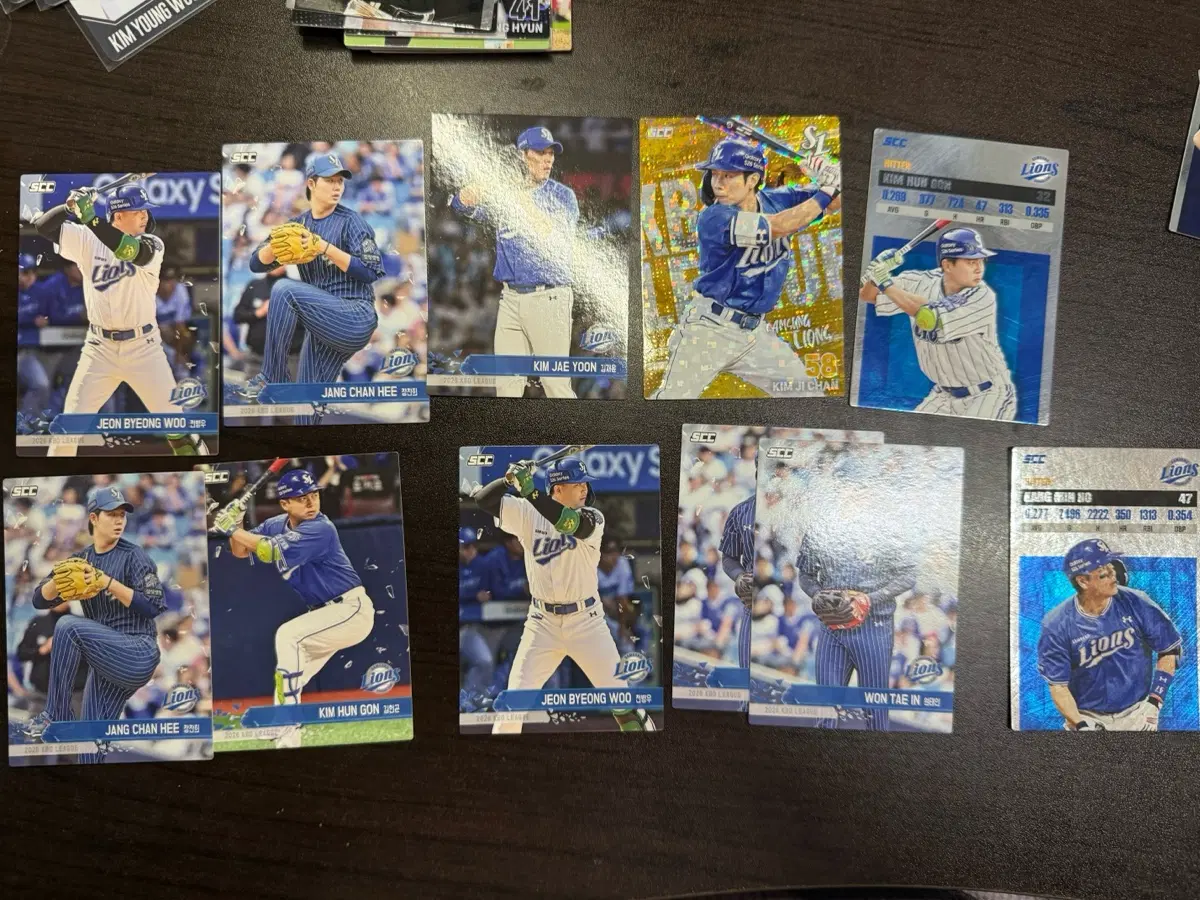 삼성 라이온즈 야구 카드 크보 kbo