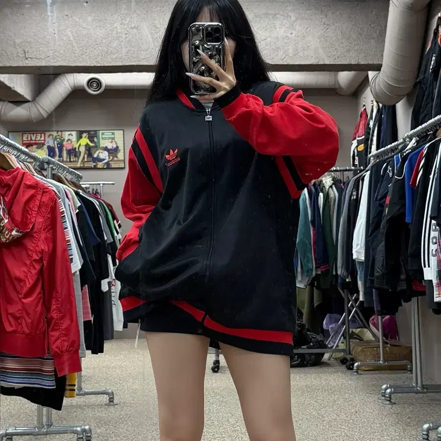 아디다스 오리지널스 컬러블록 트랙자켓 S279