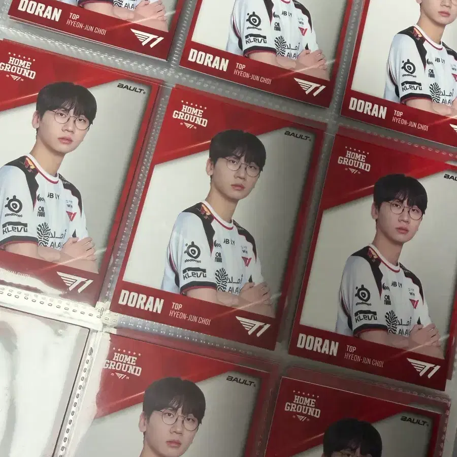 T1 홈그라운드 볼트 카드