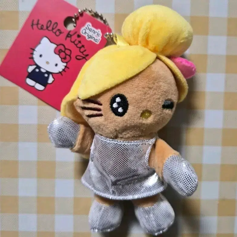 고고걸키티 갸루키티 키링 13cm (새상품)