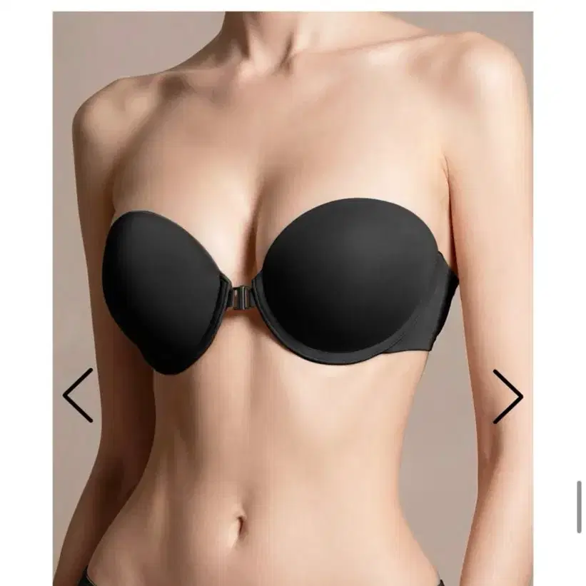 카인다미 오프숄더 브라 블랙 a