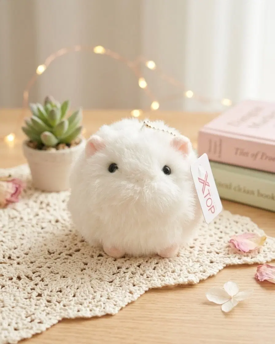 스노우 마우스 인형 키링