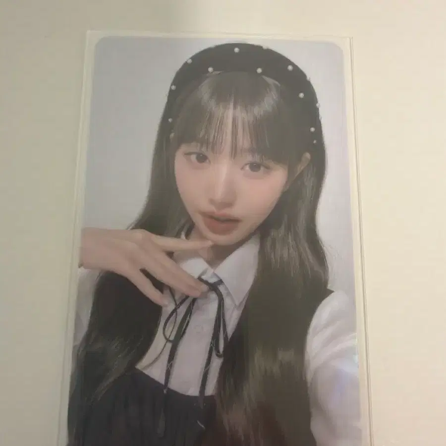 장원영 포토카드