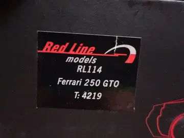 Red Line models Ferrari 250 GTO RL114