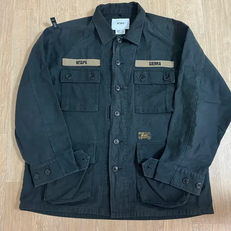 더블탭스 wtaps 17aw 정글셔츠