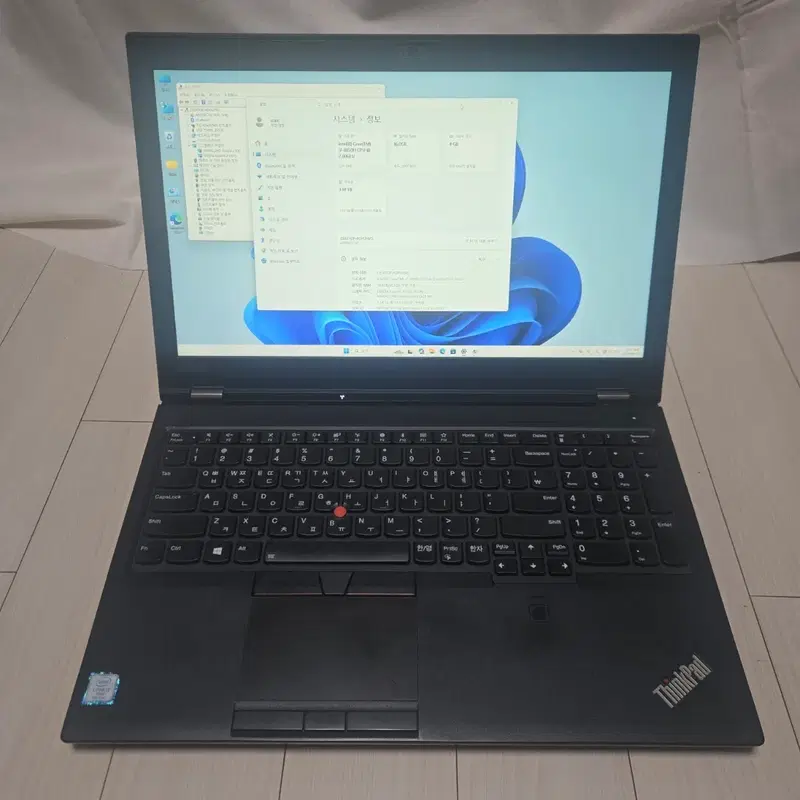 레노버 씽크패드 P52 고성능노트북(i7-8850H/16GB RAM/쿼드로 그래픽)
