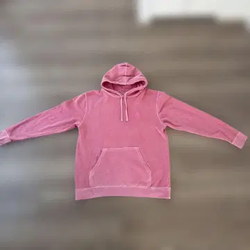ASSC 로고 후드티 핑크 L