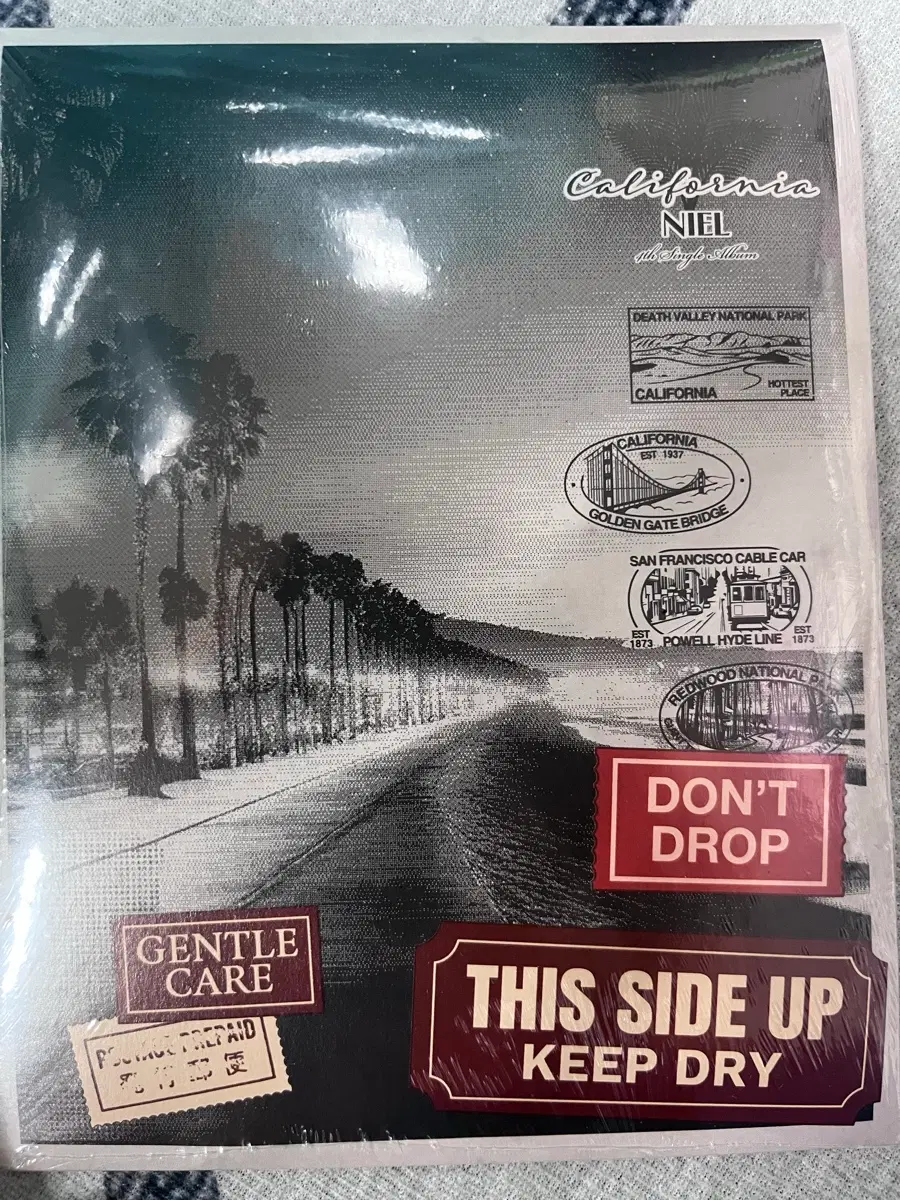 미개봉 틴탑 니엘 싱글 4집 앨범 틴탑 California
