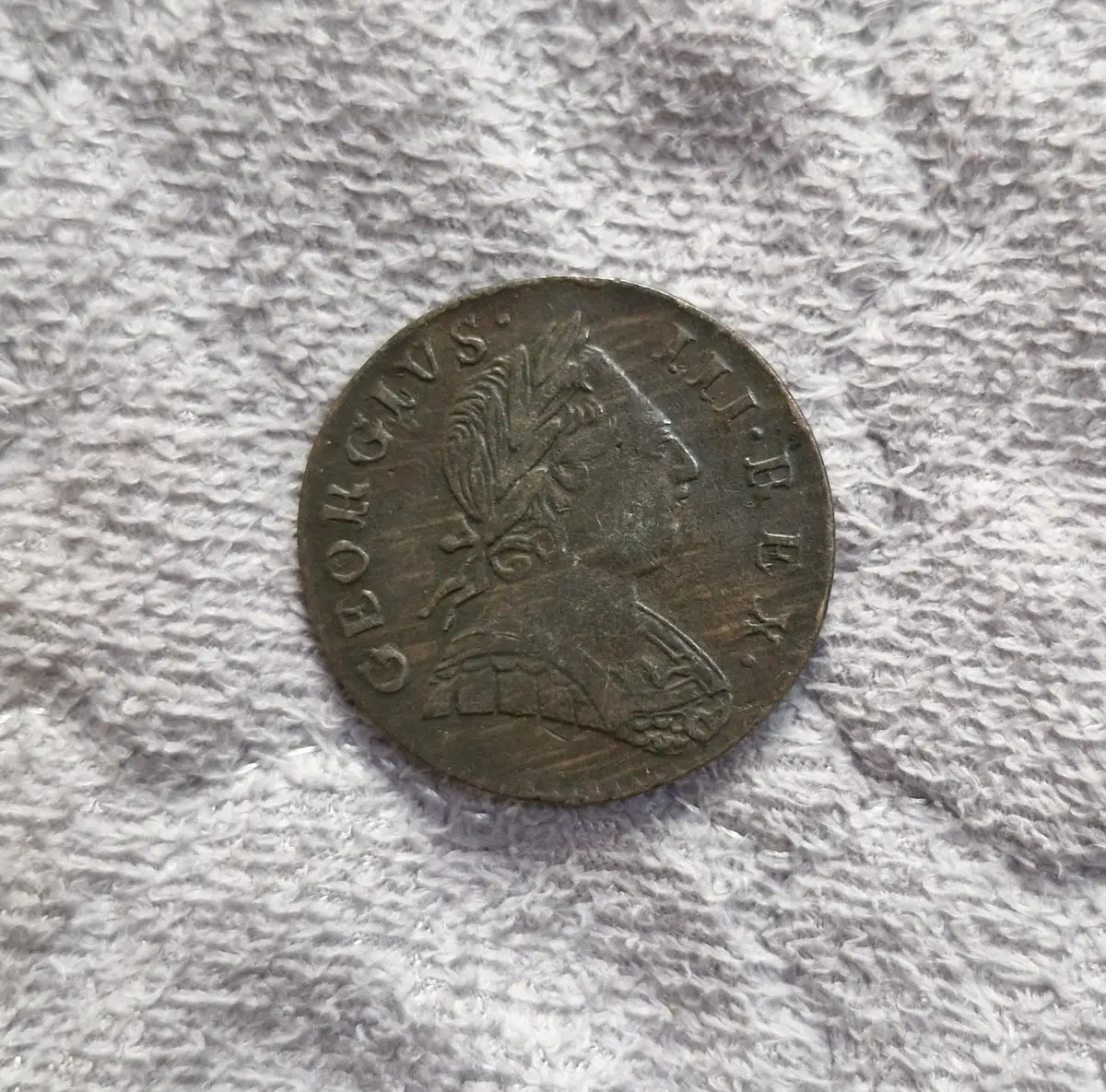 1775 영국 하프페니