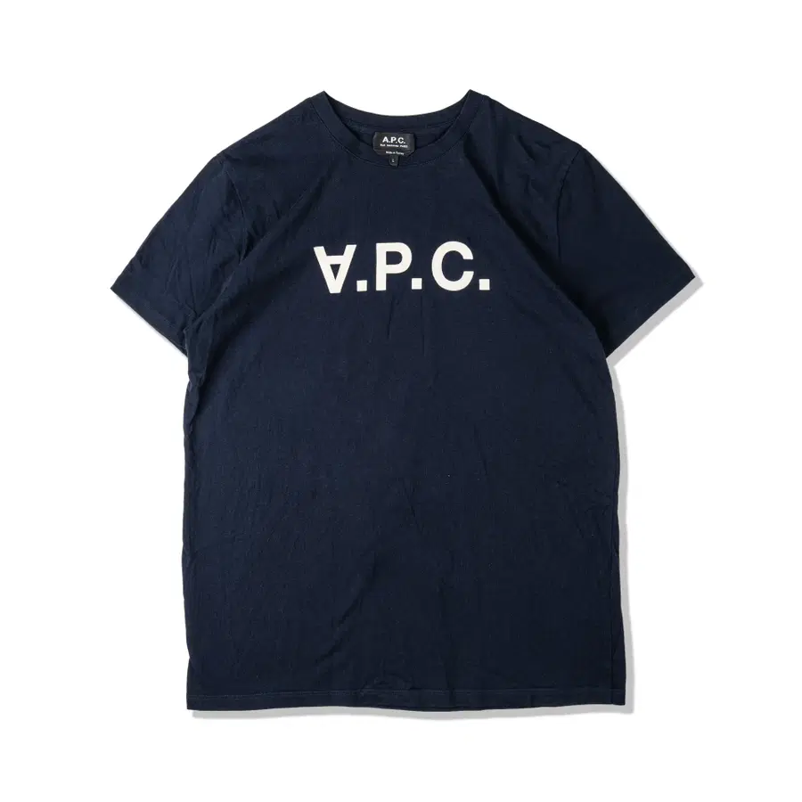 아페쎄 A.P.C. 네이비 크루넥 티셔츠