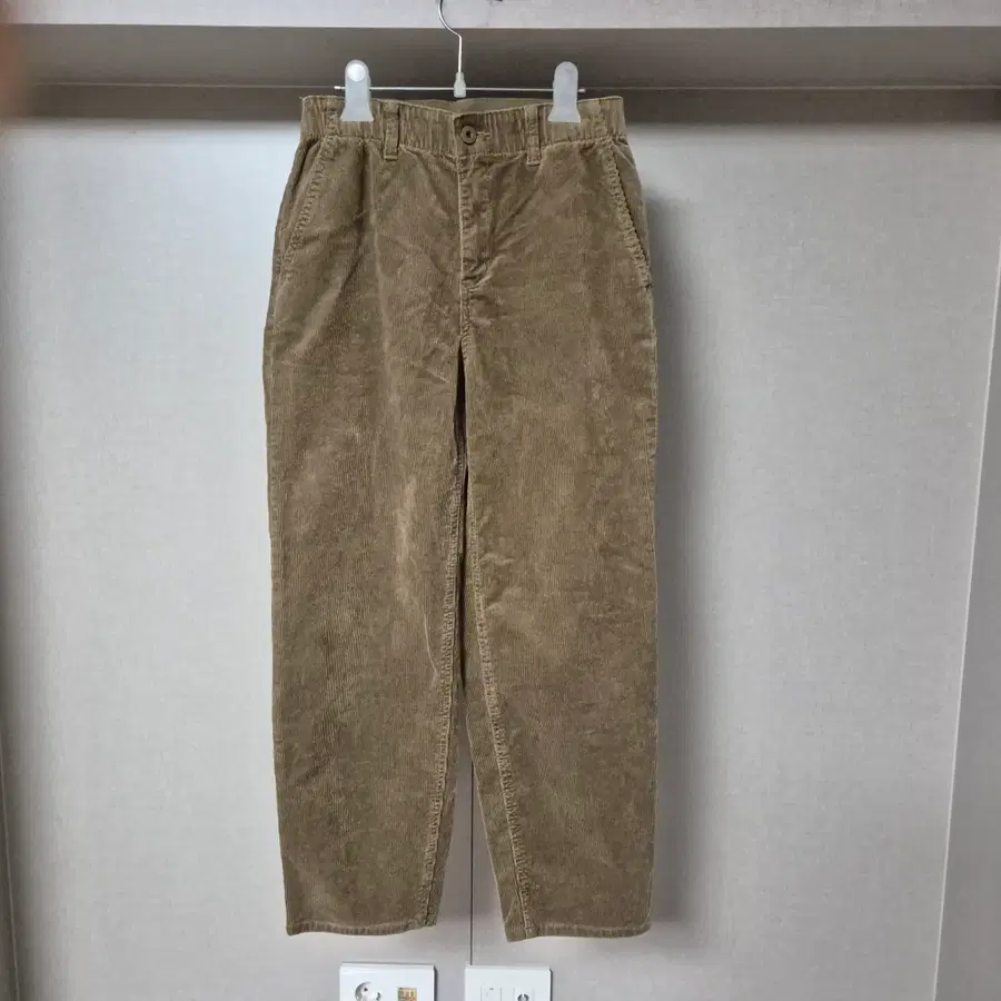 55)브리엘 히든밴딩 코듀로이 팬츠 카멜브라운