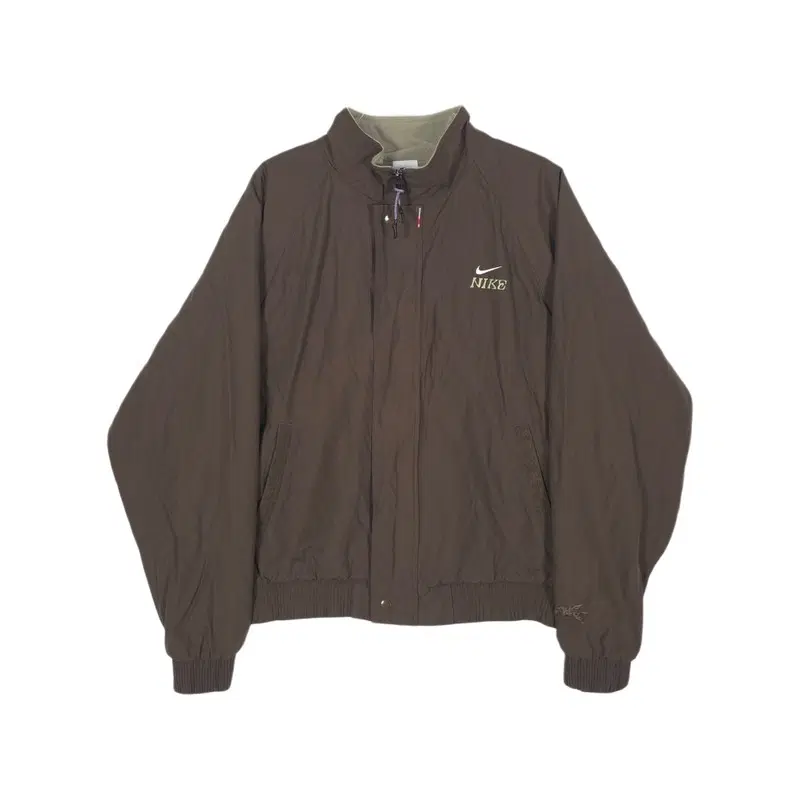 NIKE 플리스 안감 하이넥 웜업 자켓 XL